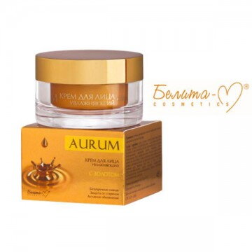 Hydratačný krém AURUM na tvár s 24 karátovým zlatom (45g)