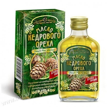 SPECIALIST: Olej z cédrových orieškov (Borovice sibírska) Altajský 100ml