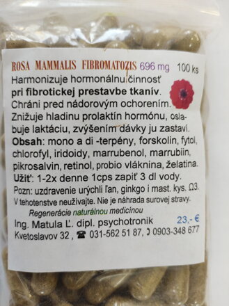 ◆ ROSA MAMMALIS 790 mg, 100 cps
