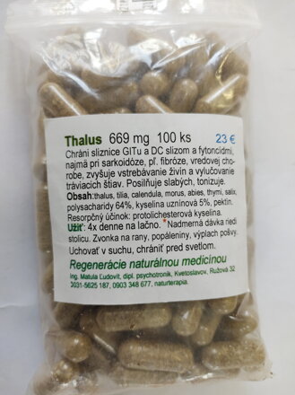 ◆ THALUS 669 mg, 100 ks