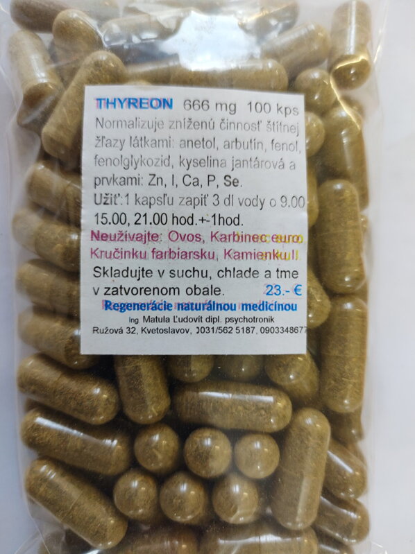 ◆ THYREON 696 mg, 100 ks